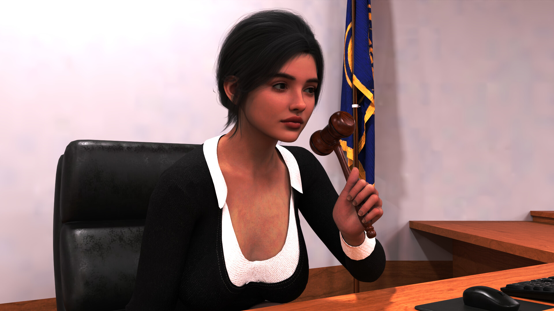 Verdict of Desire scene