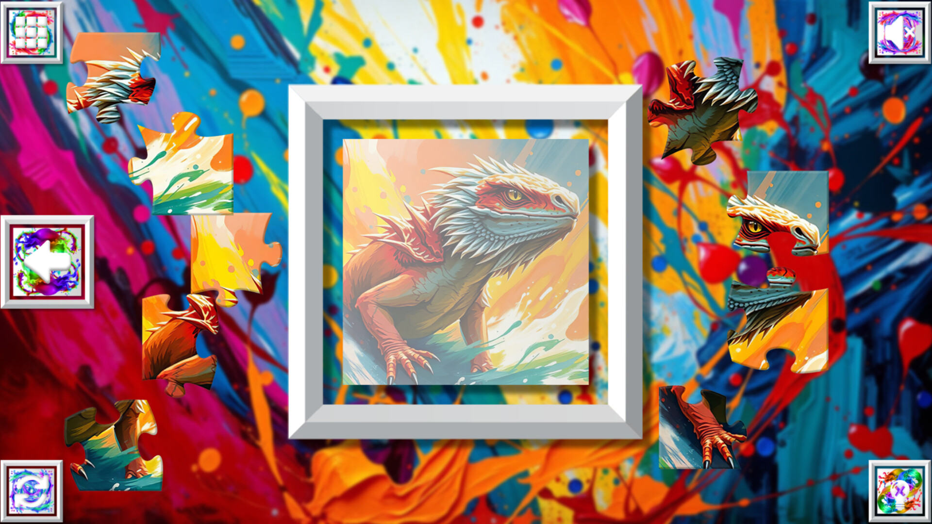 Color Splash: Reptiles Featured Screenshot #1