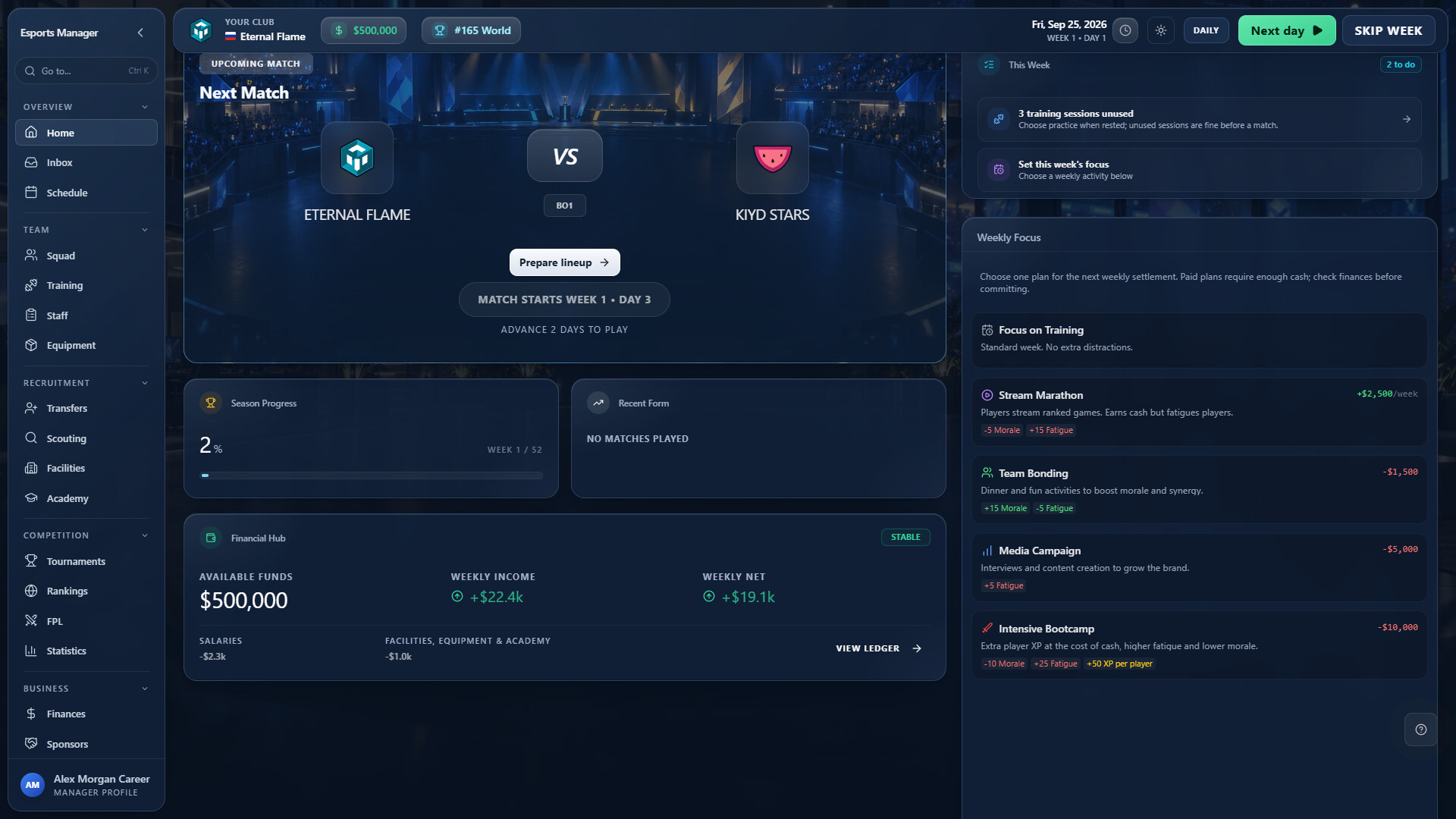 Esports Manager: FPS screenshot #4