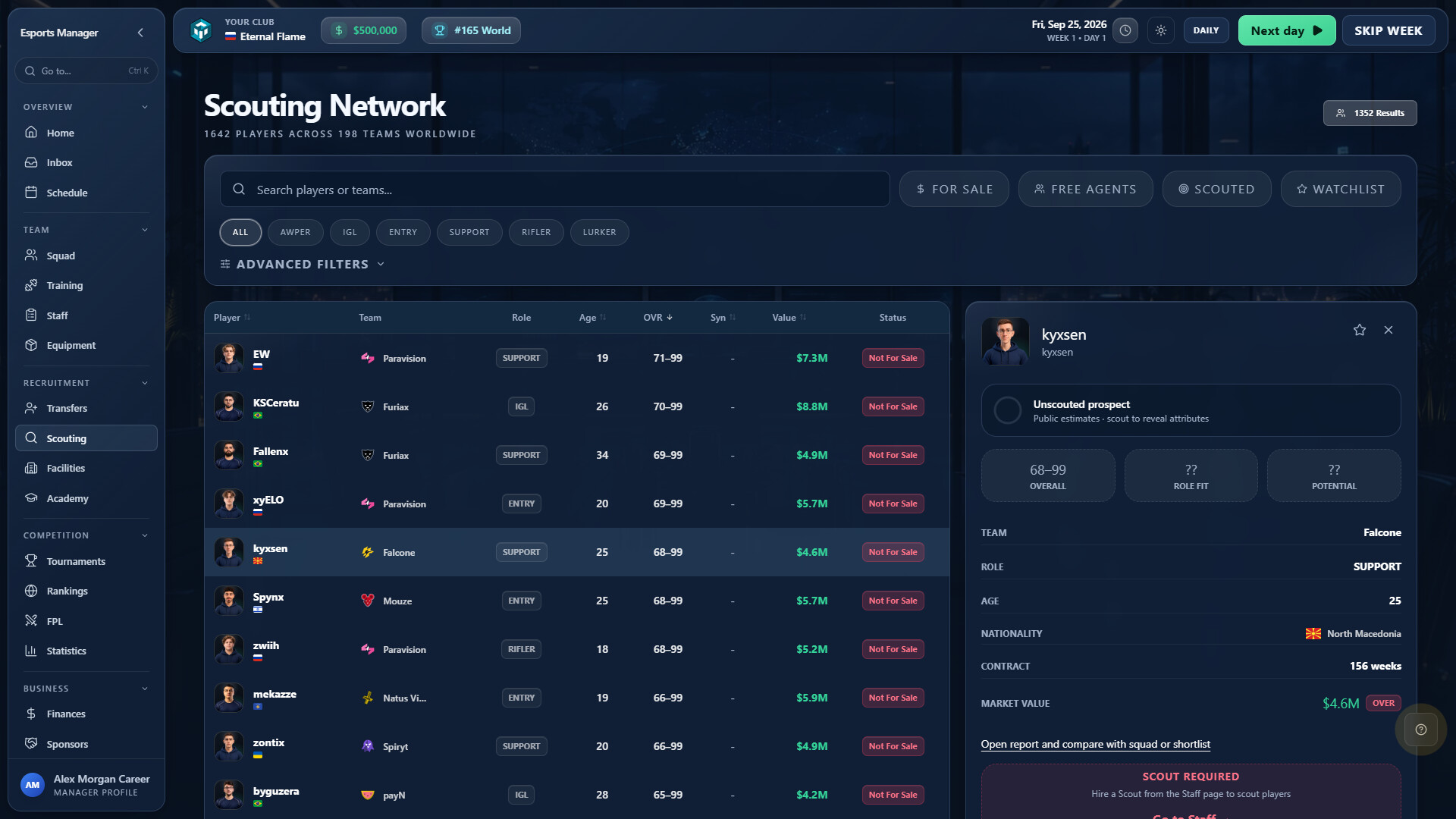 Esports Manager: FPS screenshot 3