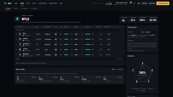 Esports Manager: FPS screenshot 5