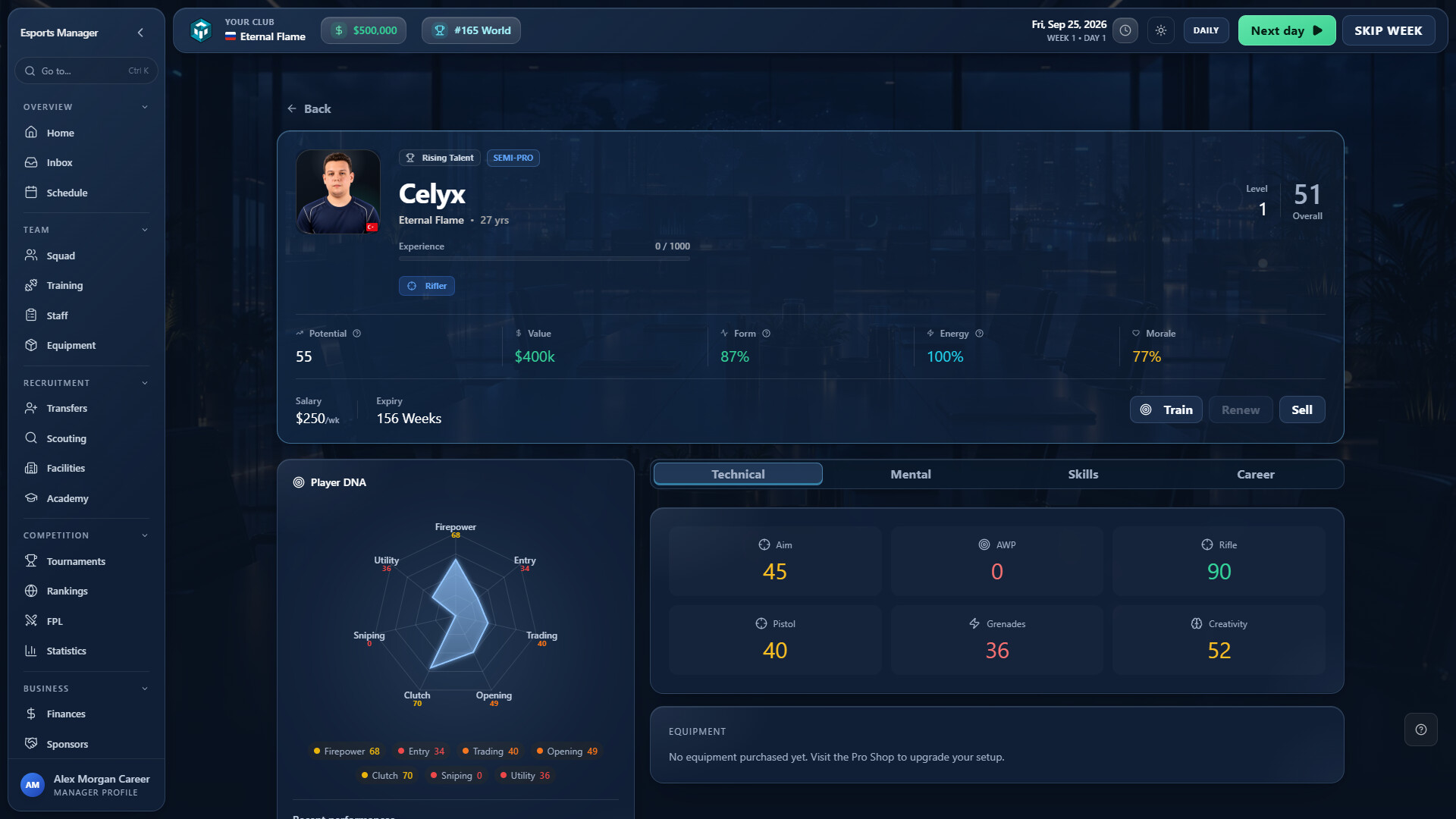 Esports Manager: FPS screenshot 1