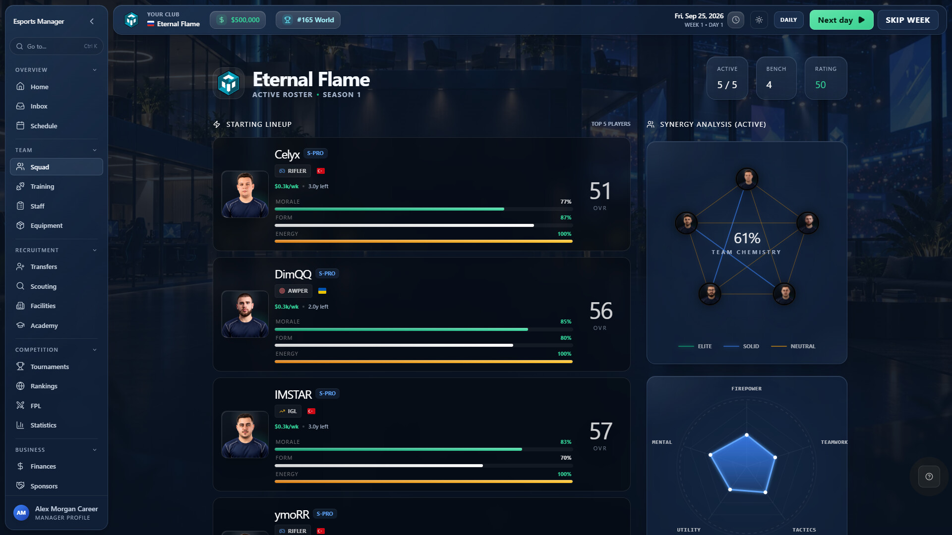 Esports Manager: FPS screenshot #2