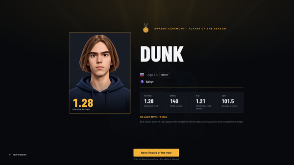 Screenshot of Esports Manager: FPS