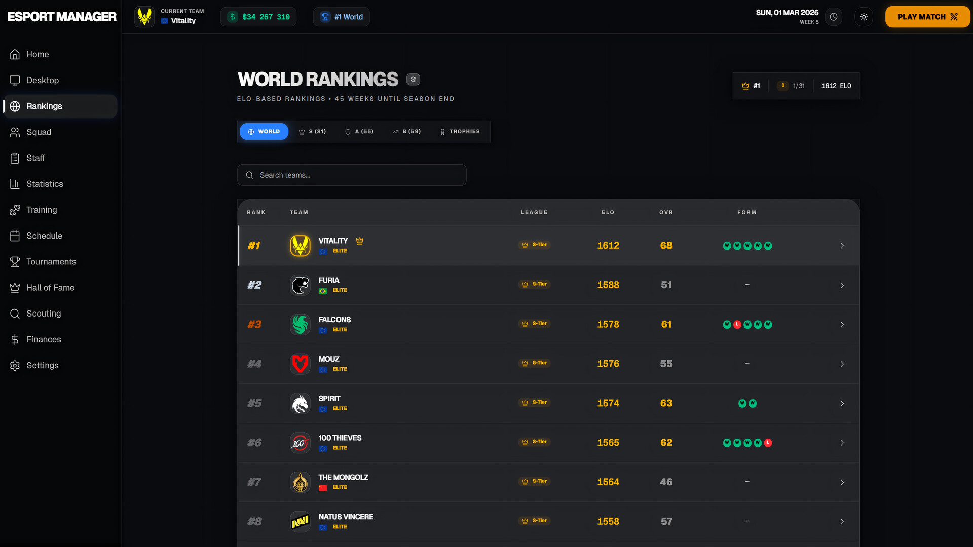 Esports Manager: FPS screenshot #3