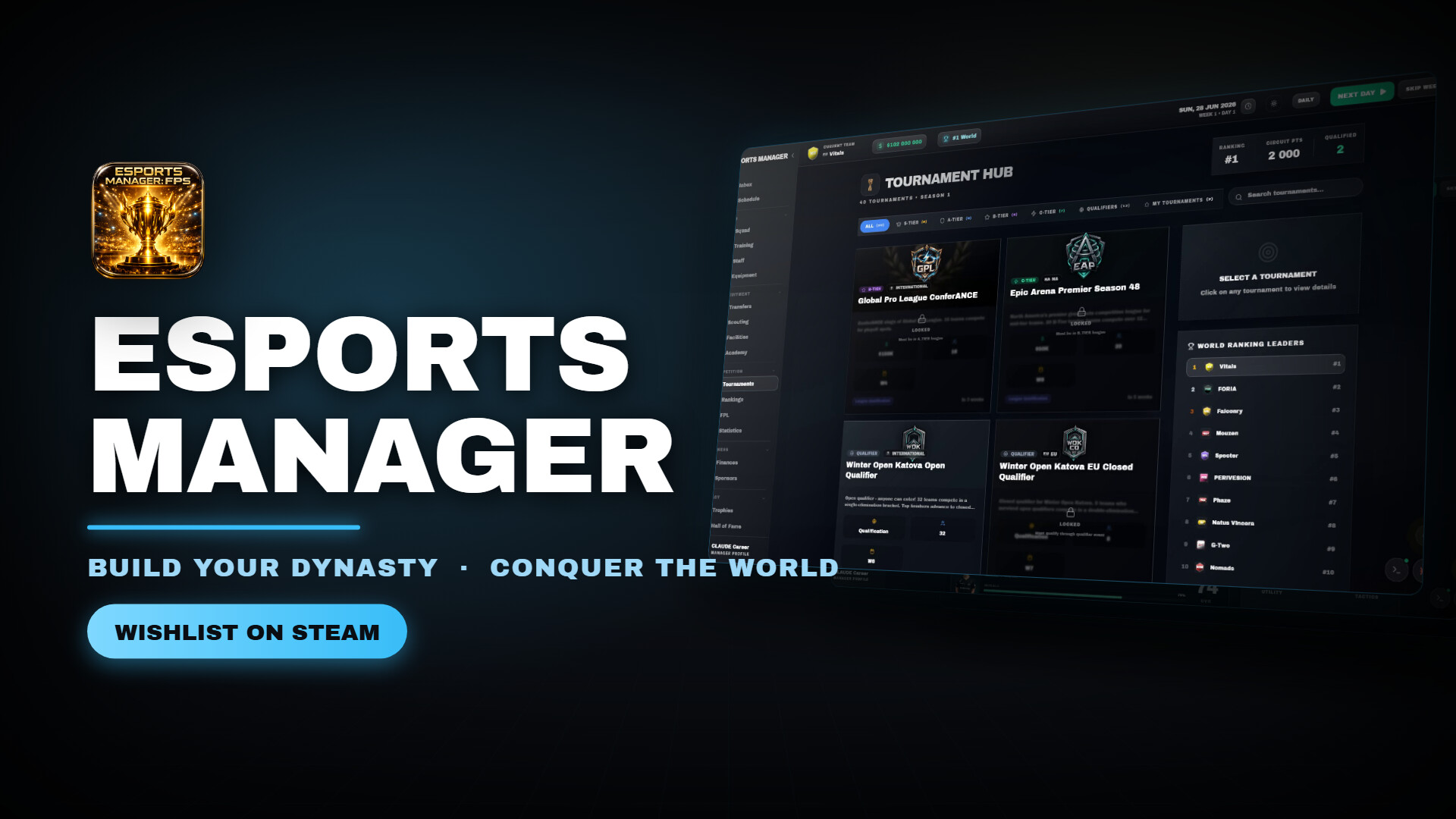 Esports Manager: FPS screenshot 2