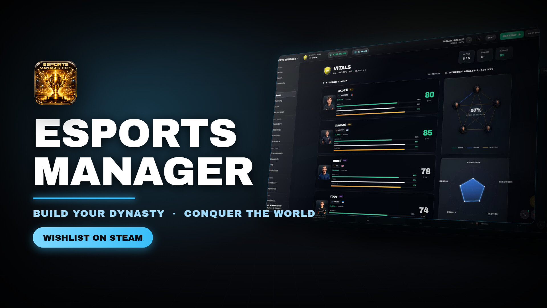 Esports Manager: FPS screenshot 5