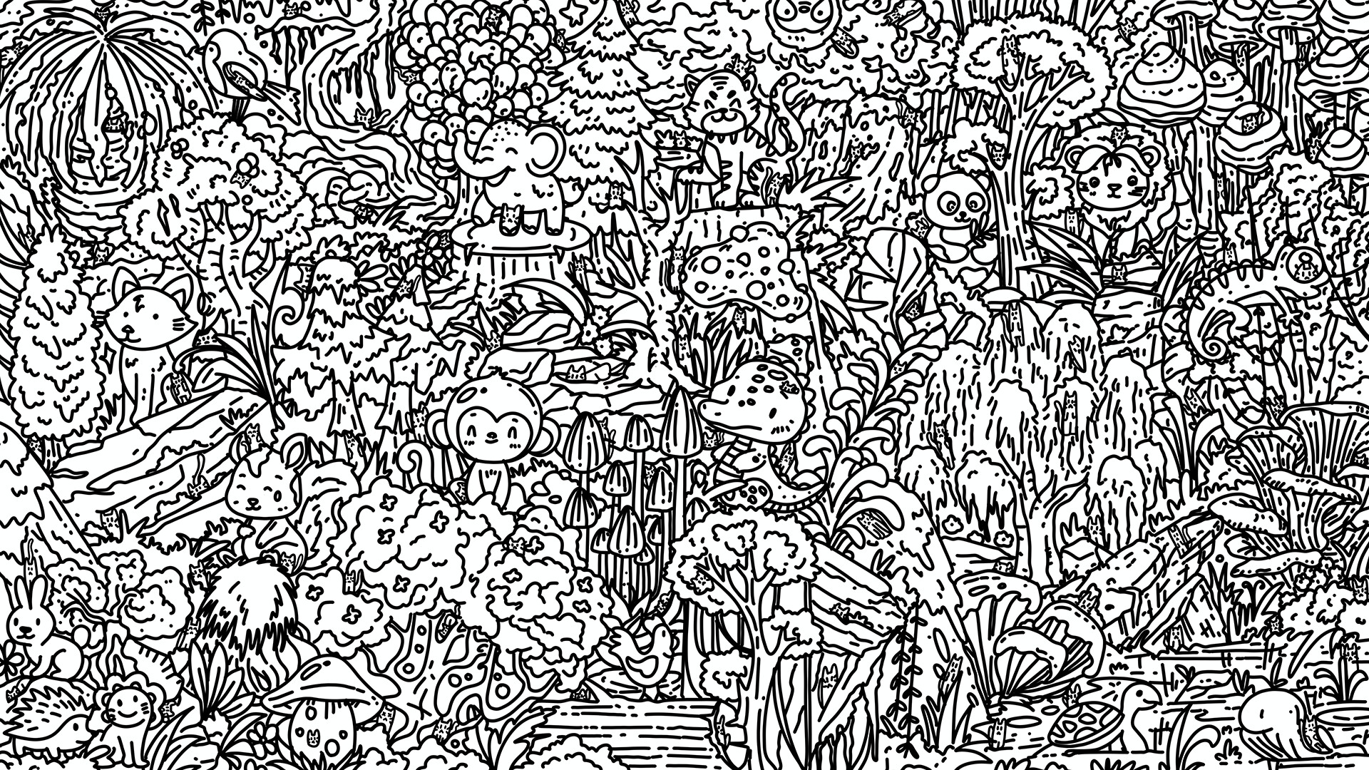 100 Nature Cats - Artbook Featured Screenshot #1