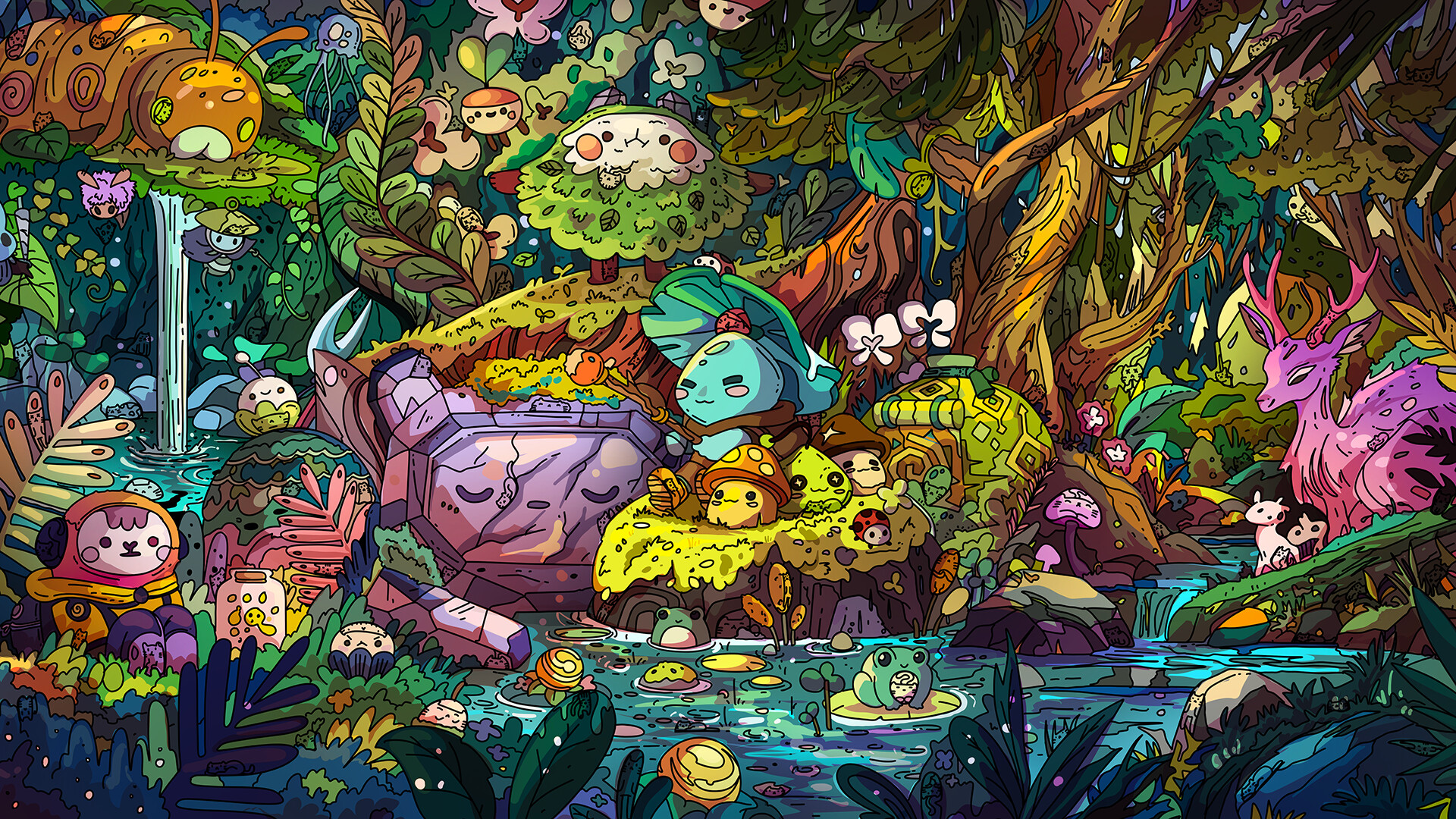 100 Mystic Cats screenshot #1