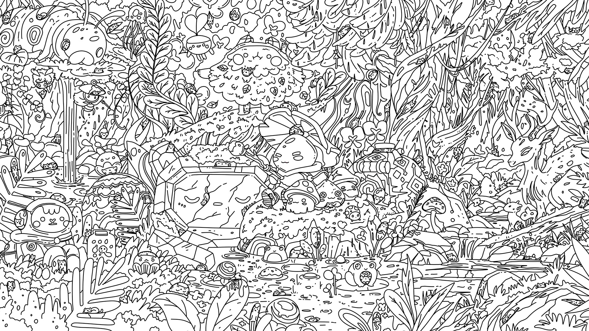 100 Mystic Cats - Artbook Featured Screenshot #1