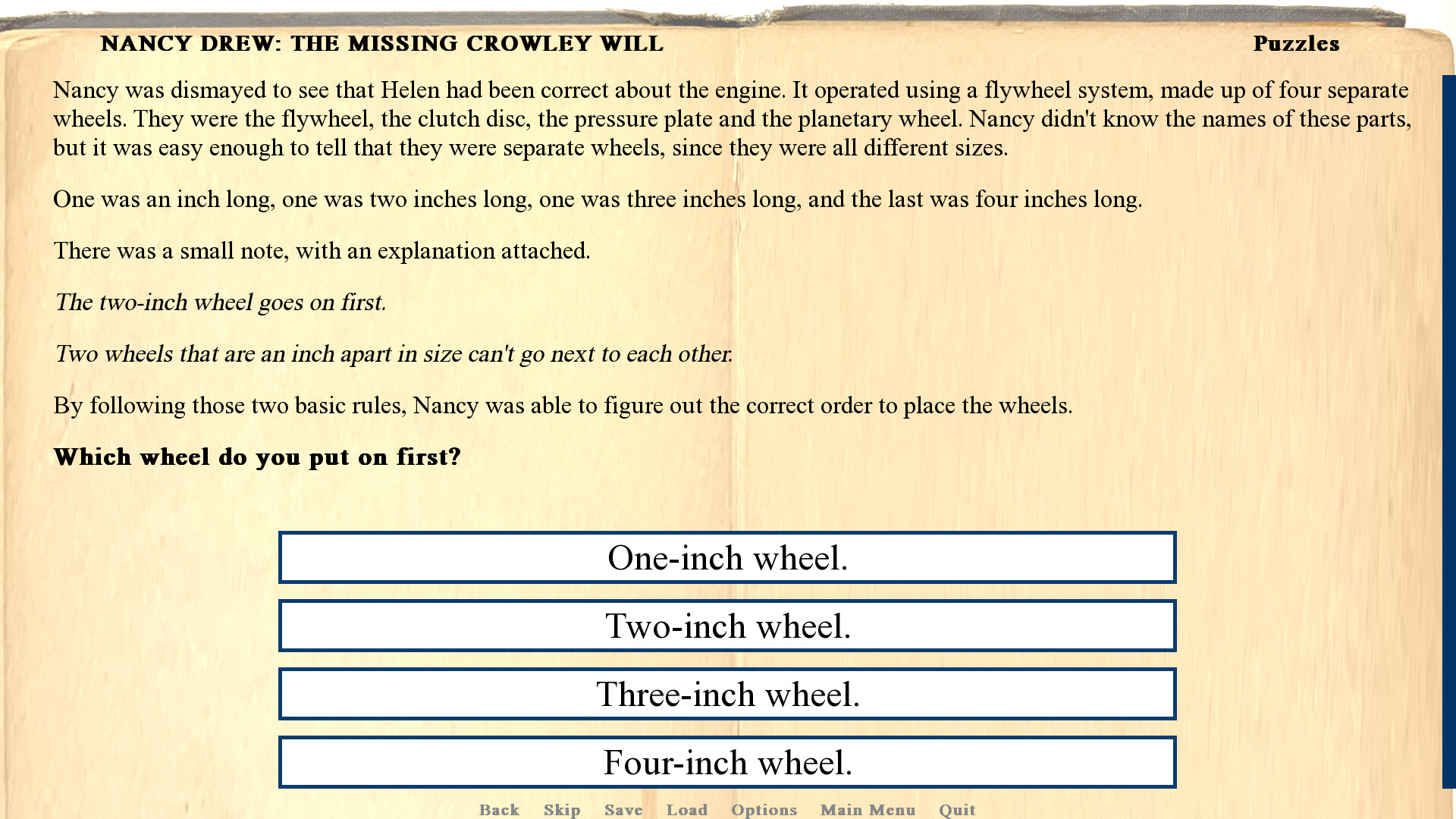 Nancy Drew: The Missing Crowley Will screenshot #4