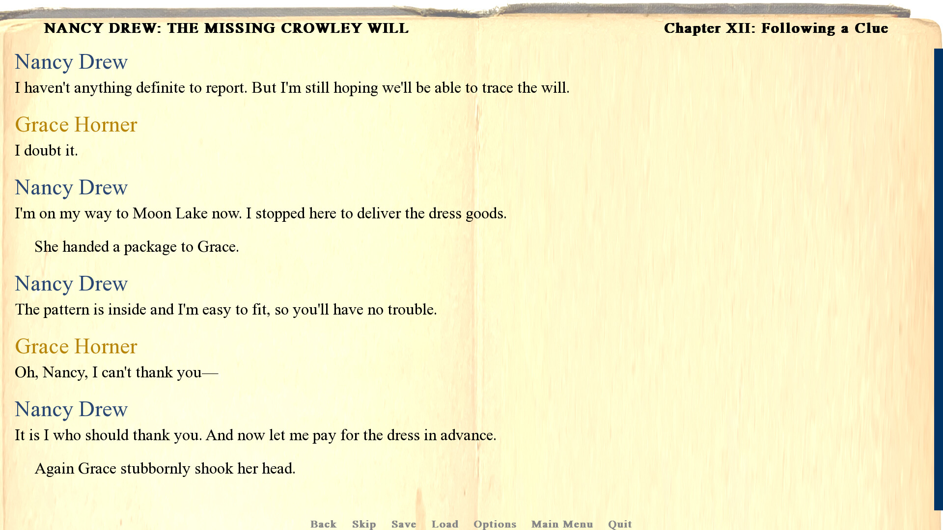 Nancy Drew: The Missing Crowley Will screenshot #5
