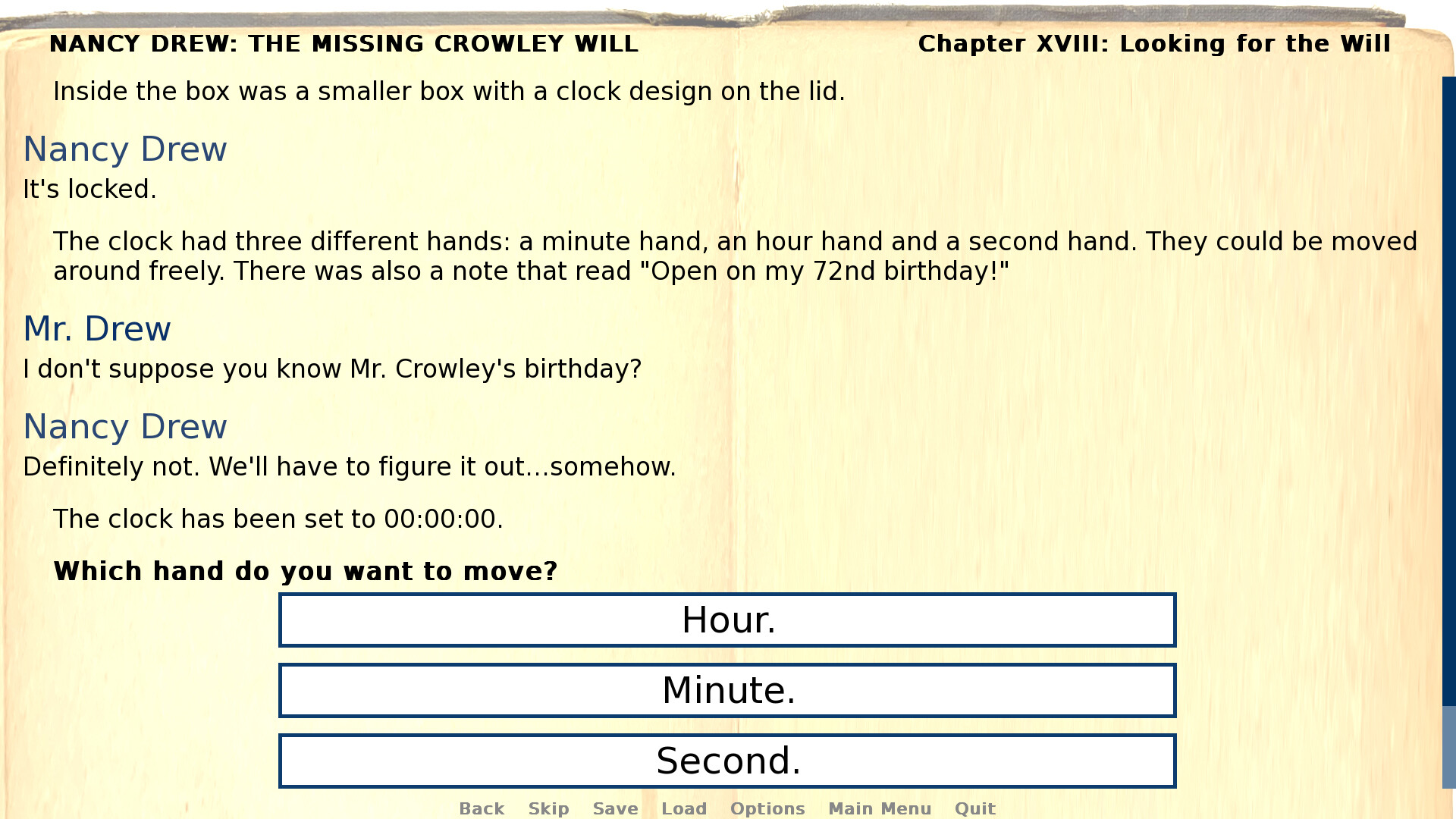 Nancy Drew: The Missing Crowley Will screenshot #2