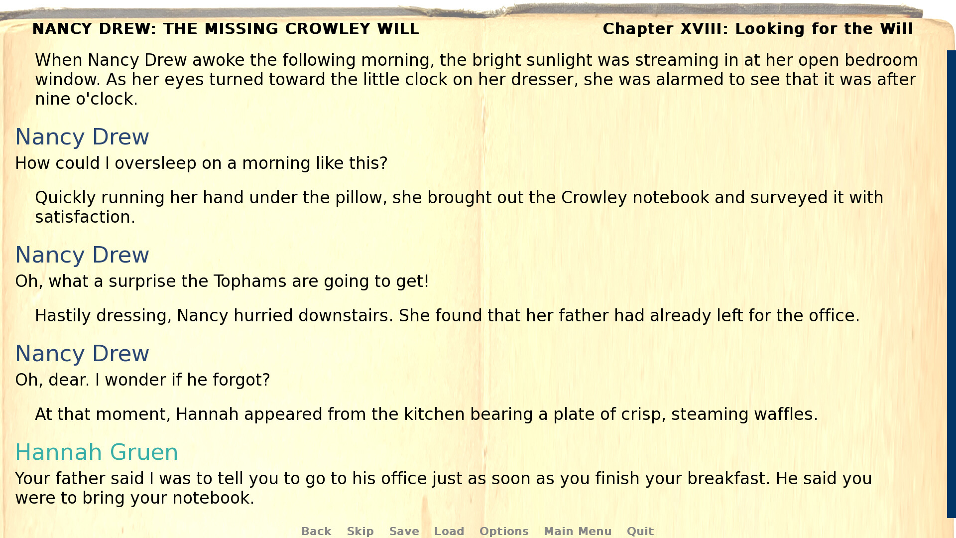 Nancy Drew: The Missing Crowley Will screenshot #6