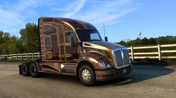 American Truck Simulator - Steampunk Paint Jobs Pack — скриншот 16