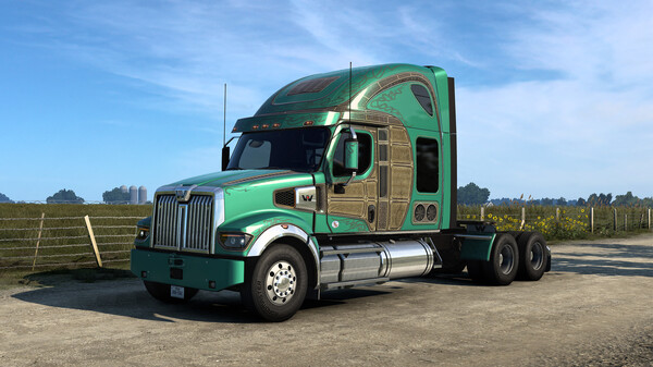 American Truck Simulator - Steampunk Paint Jobs Pack — скриншот 15