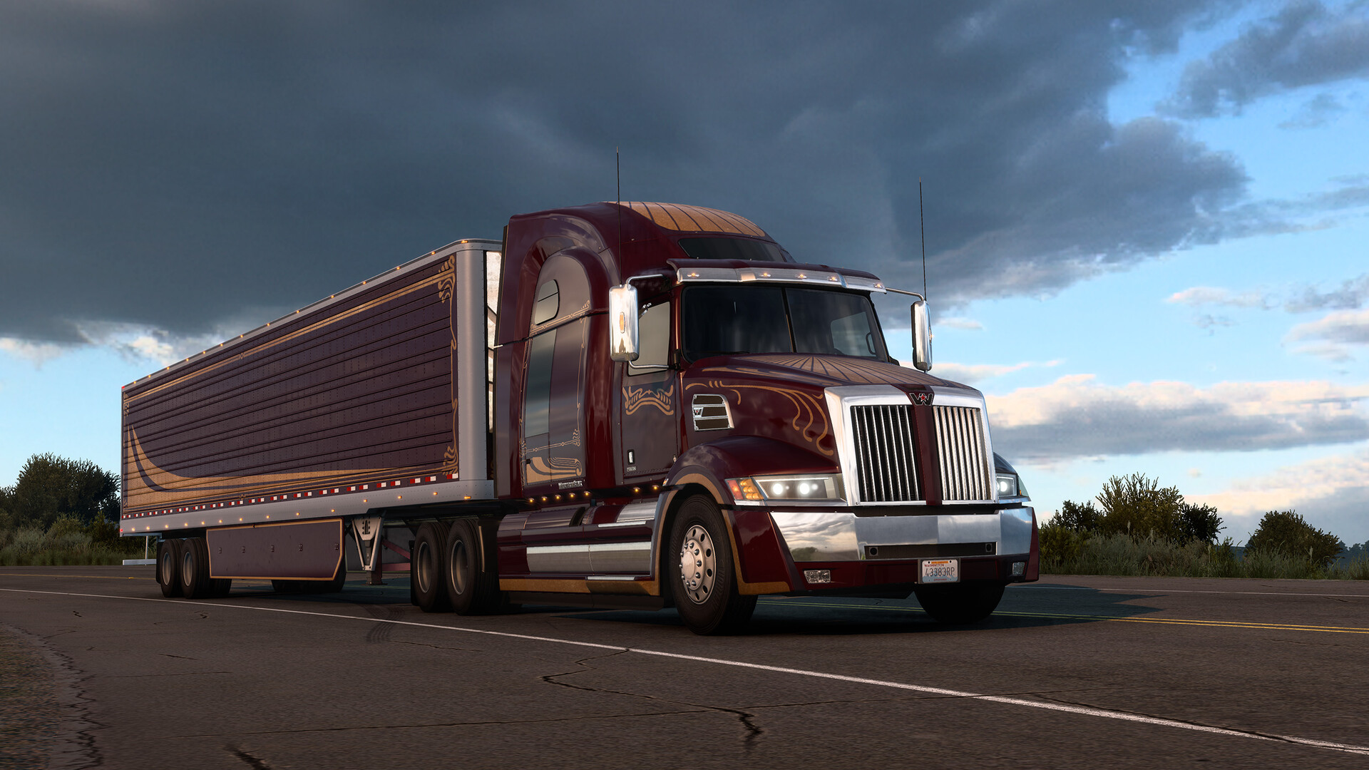 American Truck Simulator - Steampunk Paint Jobs Pack Featured Screenshot #1