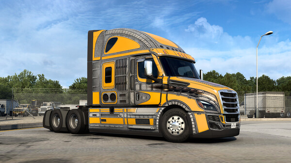 American Truck Simulator - Steampunk Paint Jobs Pack — скриншот 8