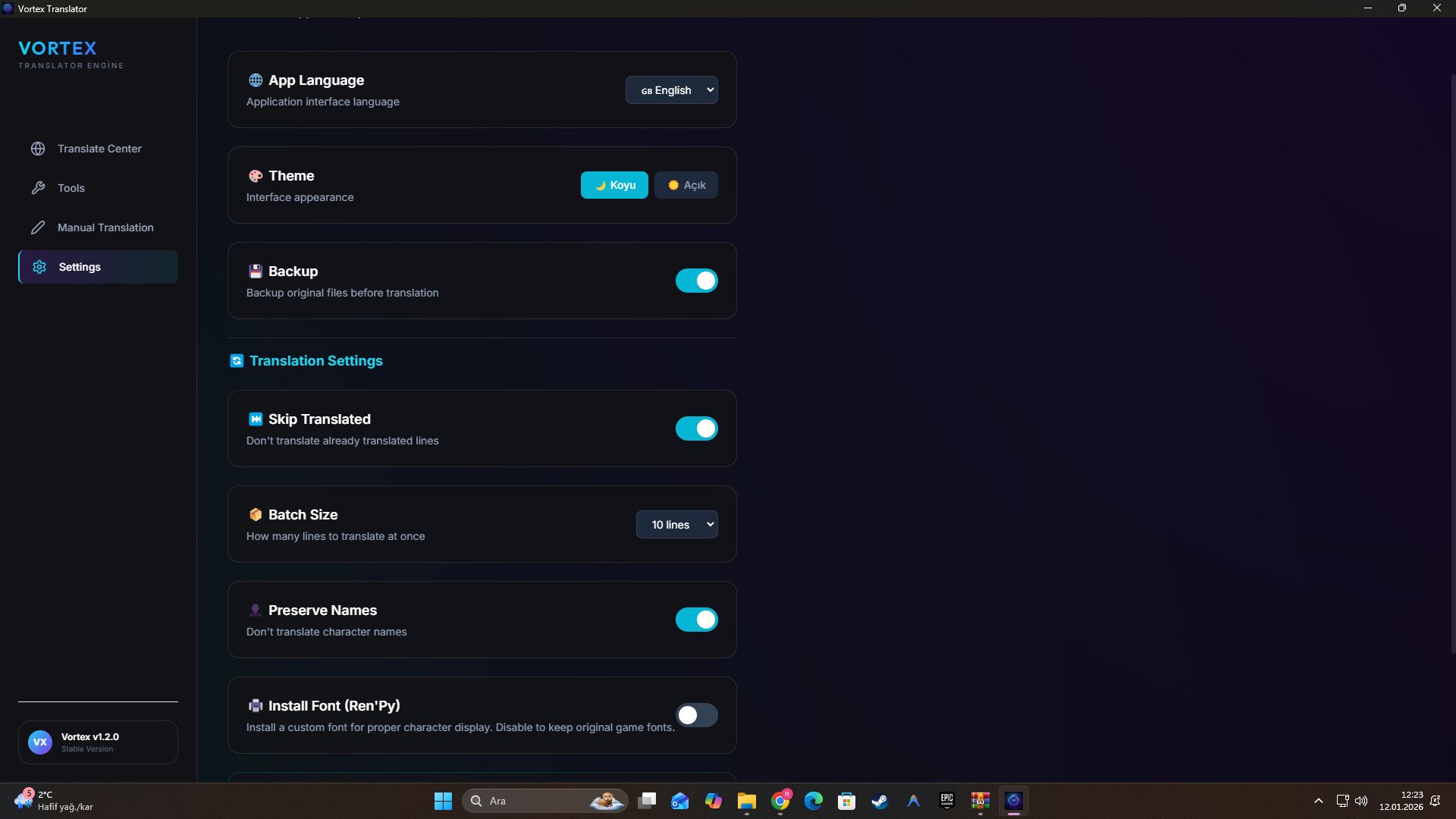 Vortex Translator screenshot 4