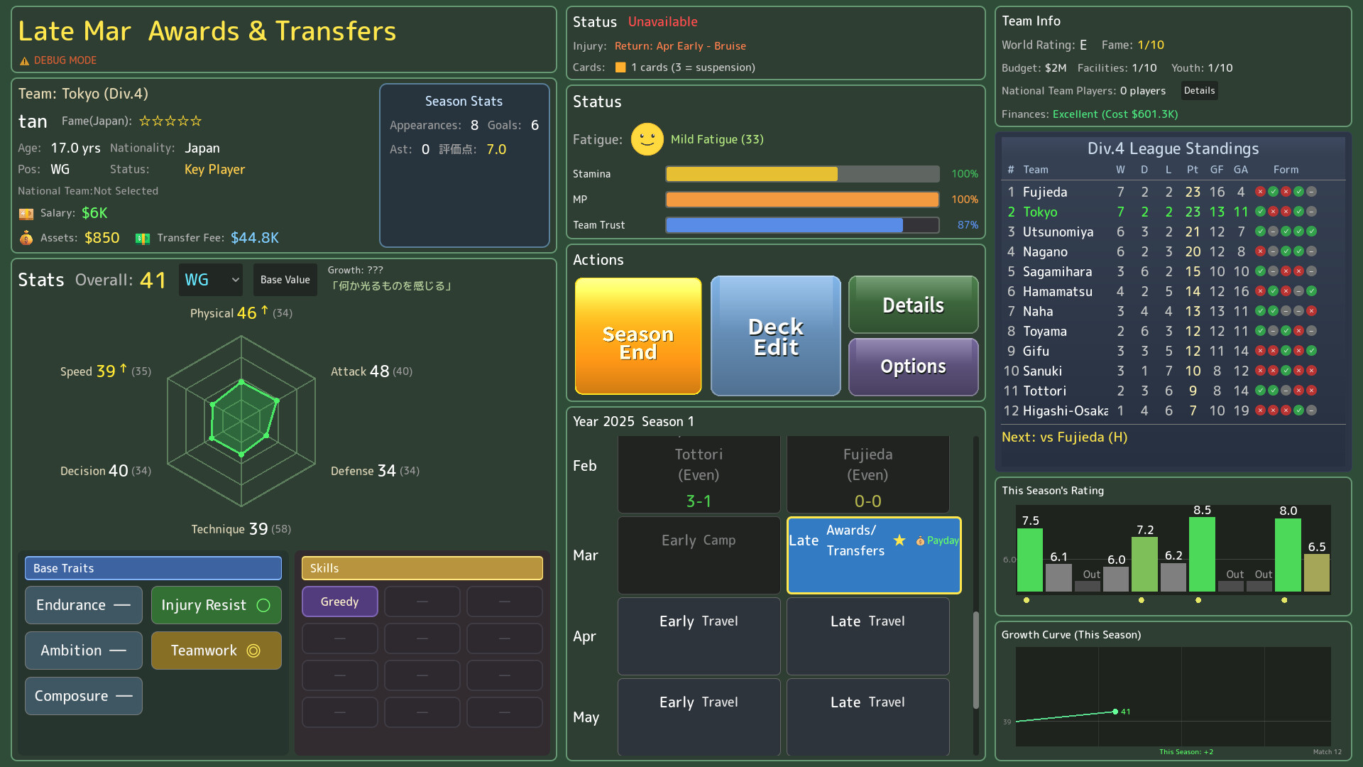 Football Rising:Zero to Hero screenshot #3