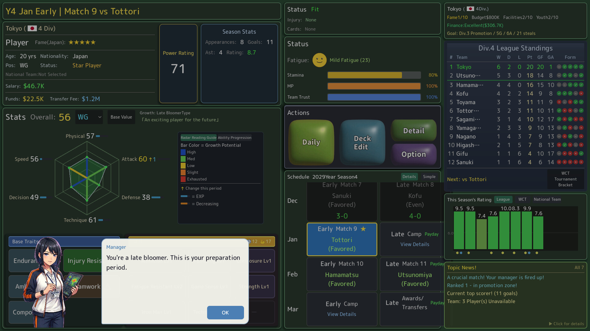 Football Rising:Zero to Hero screenshot