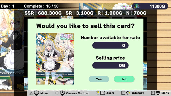 Maid Card Gacha: Collect, Display, Complete
