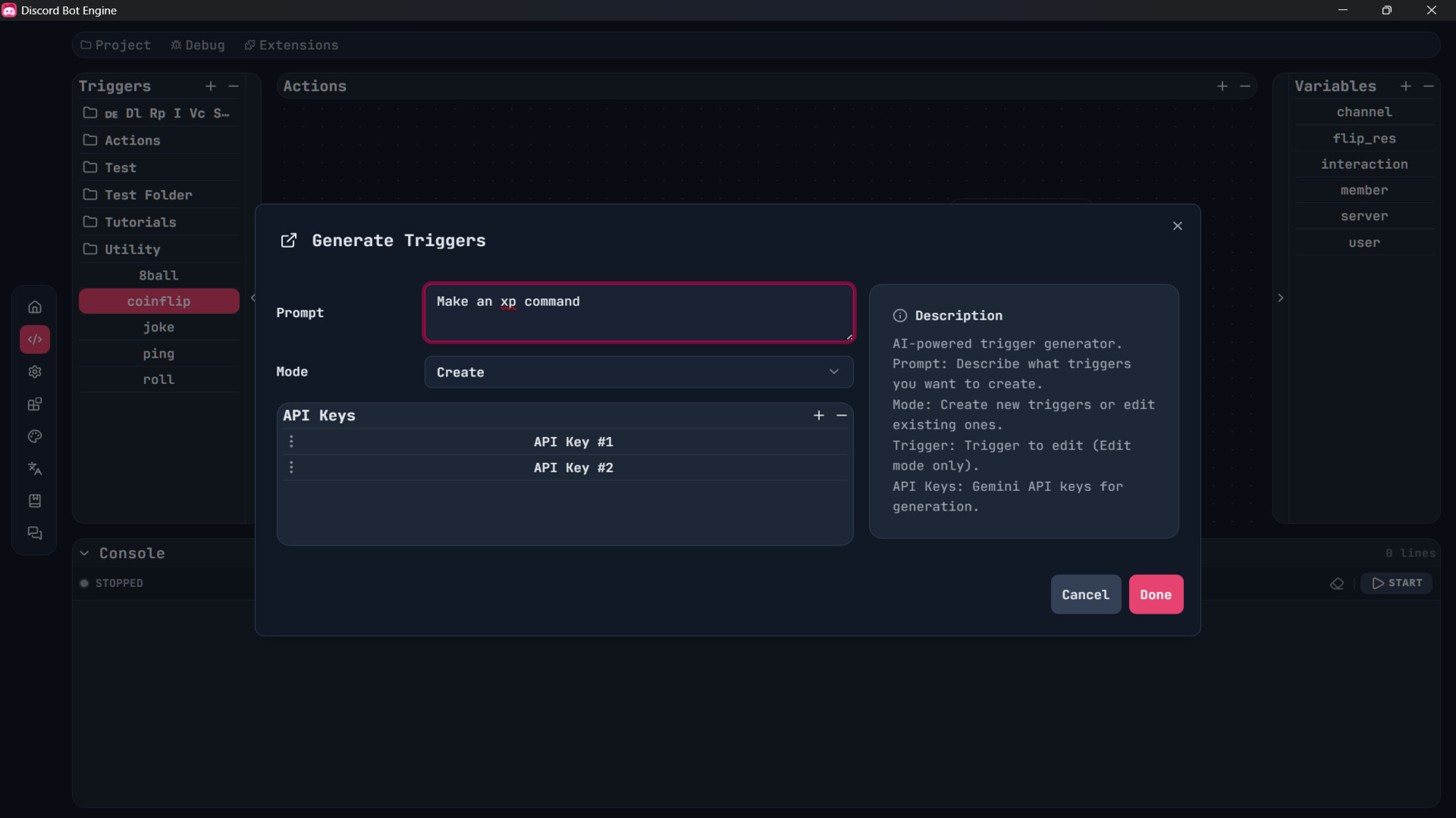 Discord Bot Engine screenshot 10