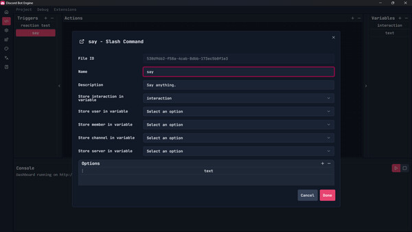 Discord Bot Enginefor windows and Linux 1