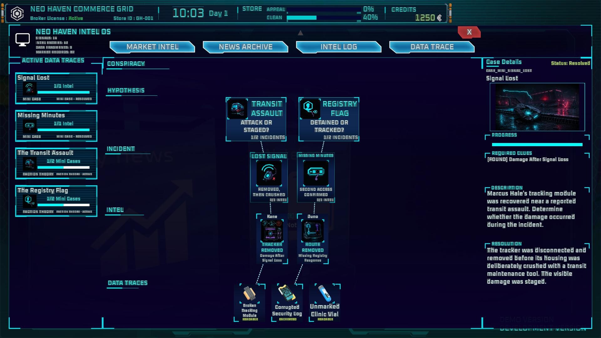Ghost Receipt - A Cyberpunk Pawnshop Simulator screenshot 9