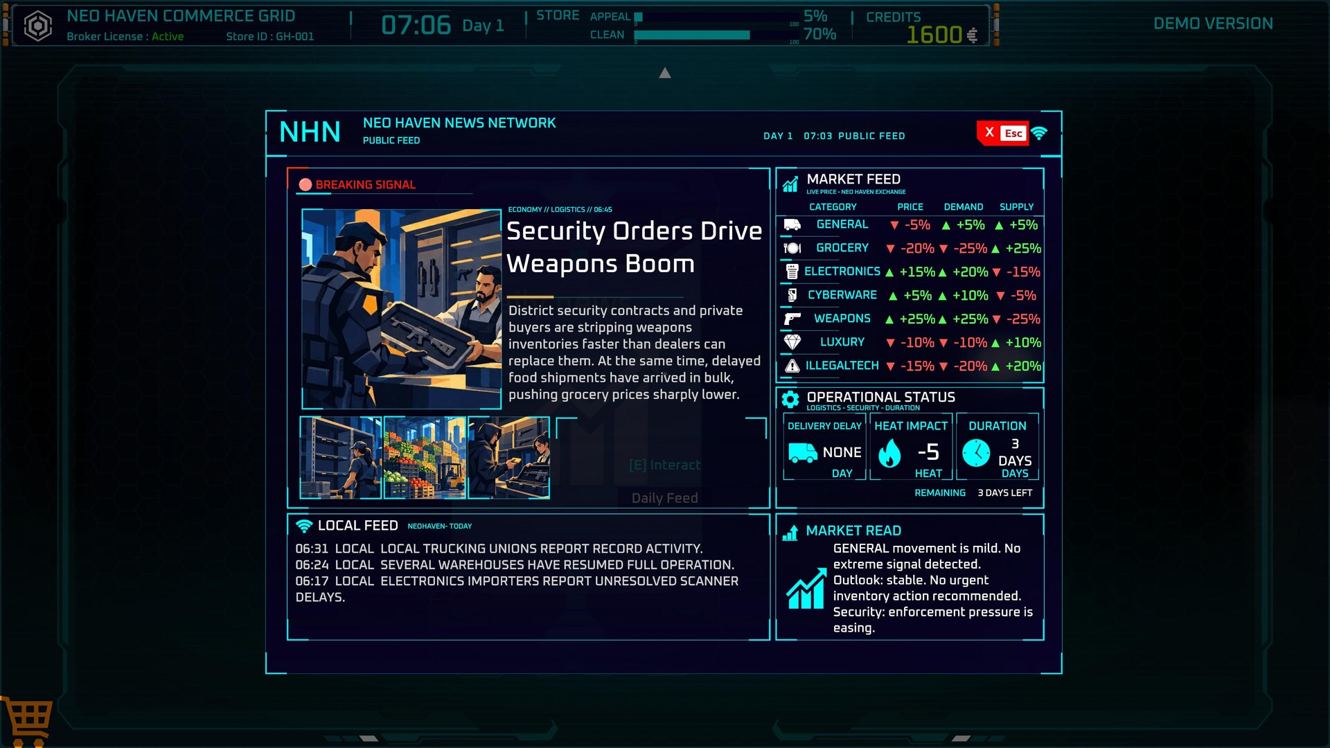 Ghost Receipt - A Cyberpunk Pawnshop Simulator screenshot 27