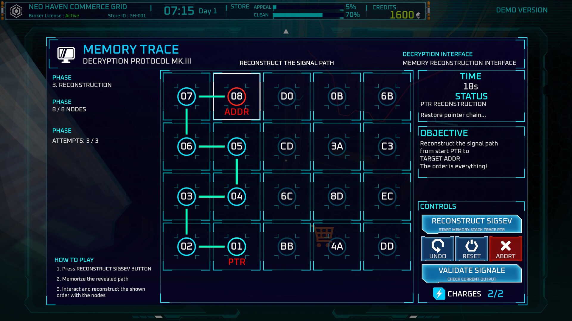 Ghost Receipt - A Cyberpunk Pawnshop Simulator screenshot 9