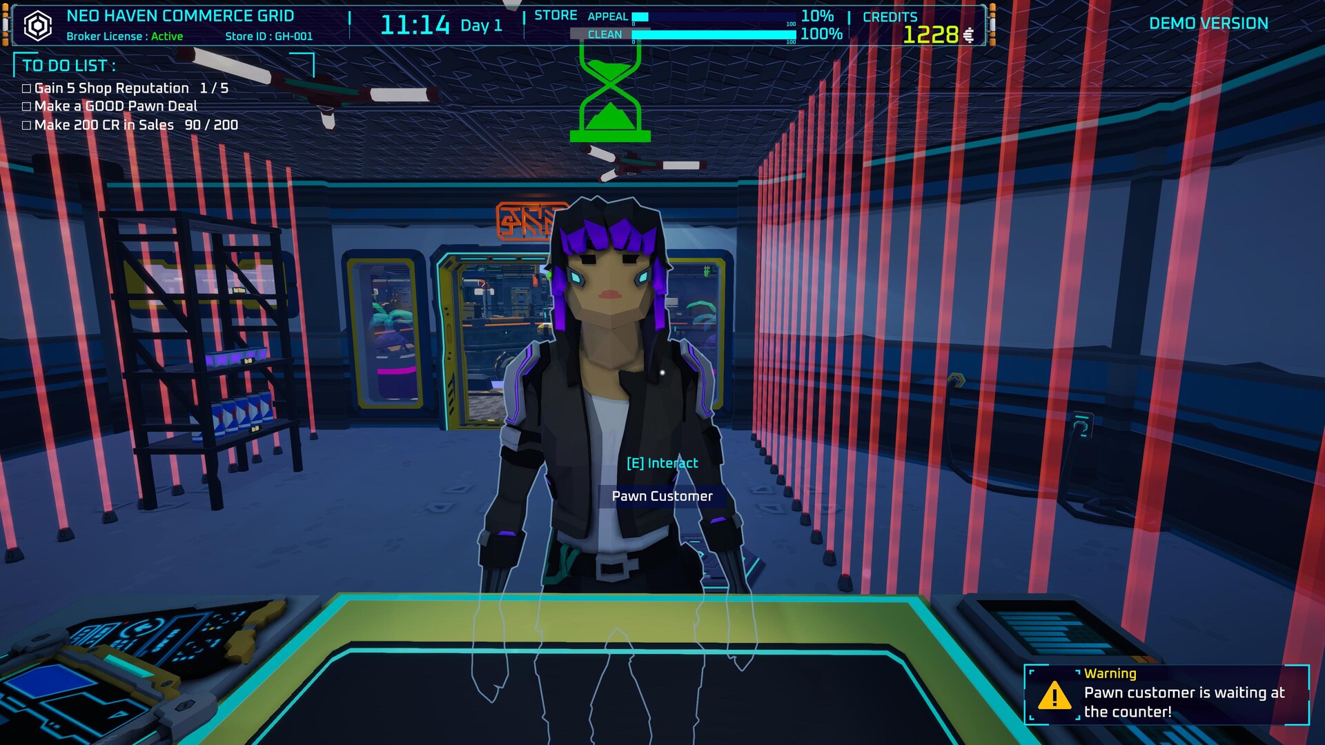 Ghost Receipt - A Cyberpunk Pawnshop Simulator screenshot 19