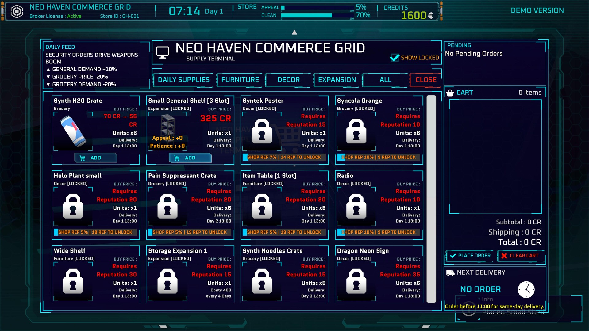 Ghost Receipt - A Cyberpunk Pawnshop Simulator screenshot 4