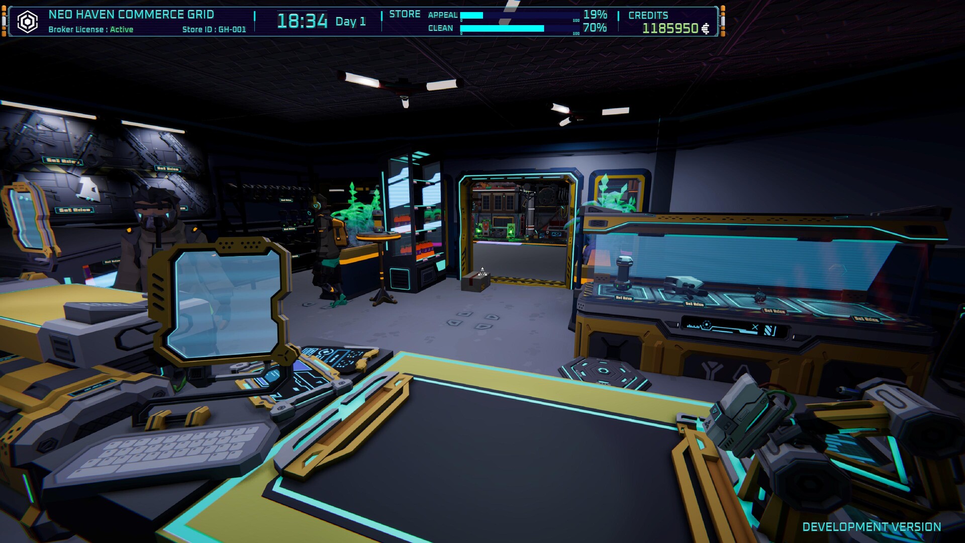 Ghost Receipt - A Cyberpunk Pawnshop Simulator screenshot 5