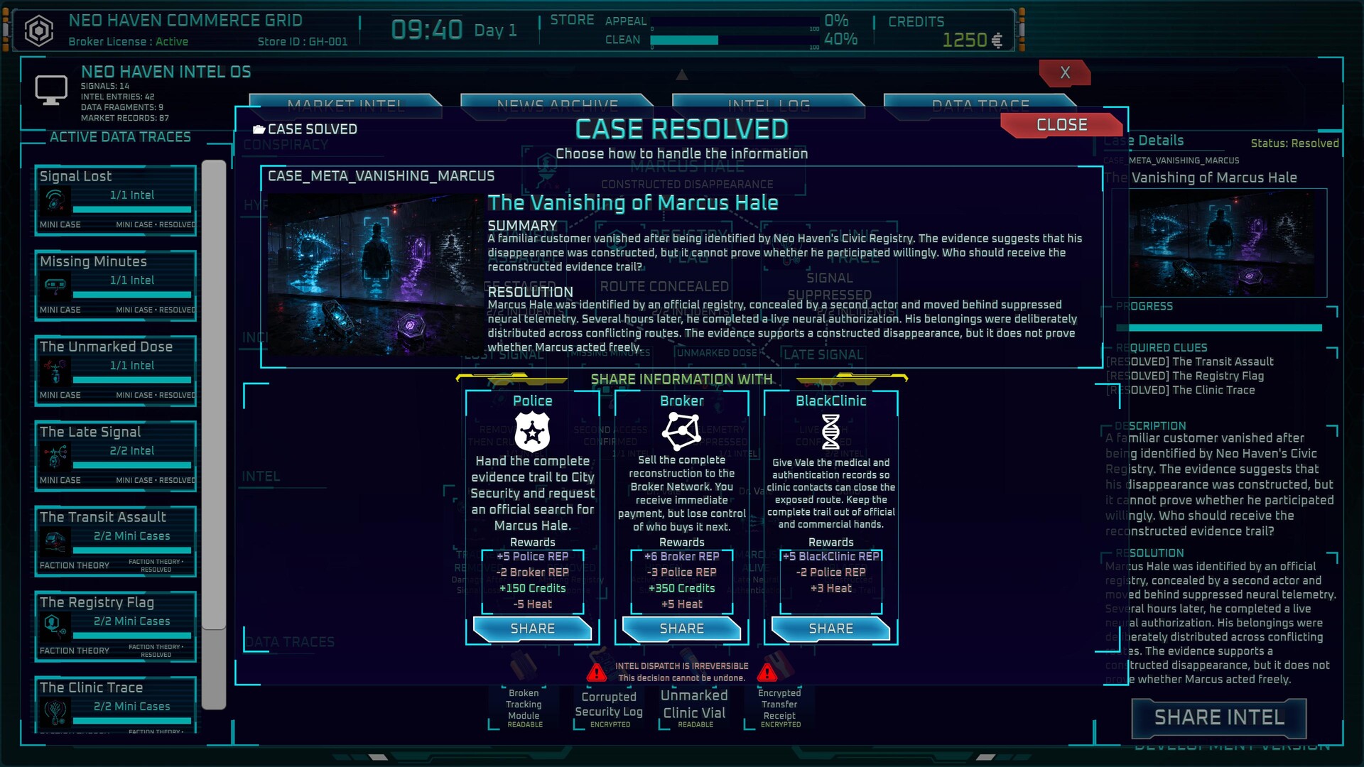 Ghost Receipt - A Cyberpunk Pawnshop Simulator screenshot 16