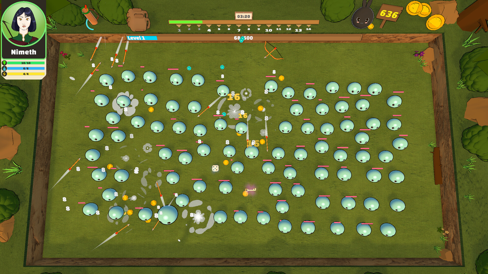 Slimes and Arrows screenshot #3