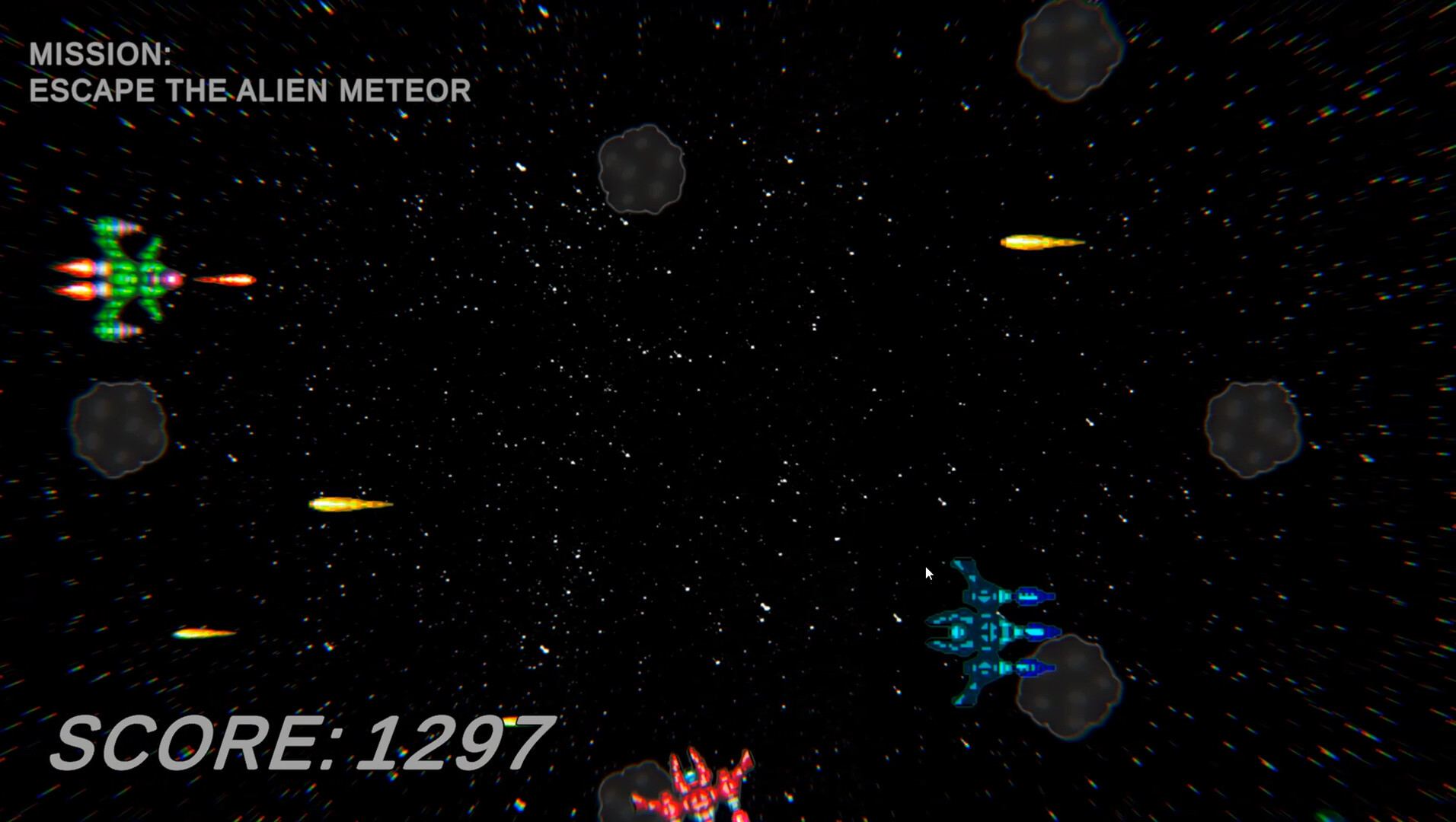 Alien Meteor Escape screenshot #3