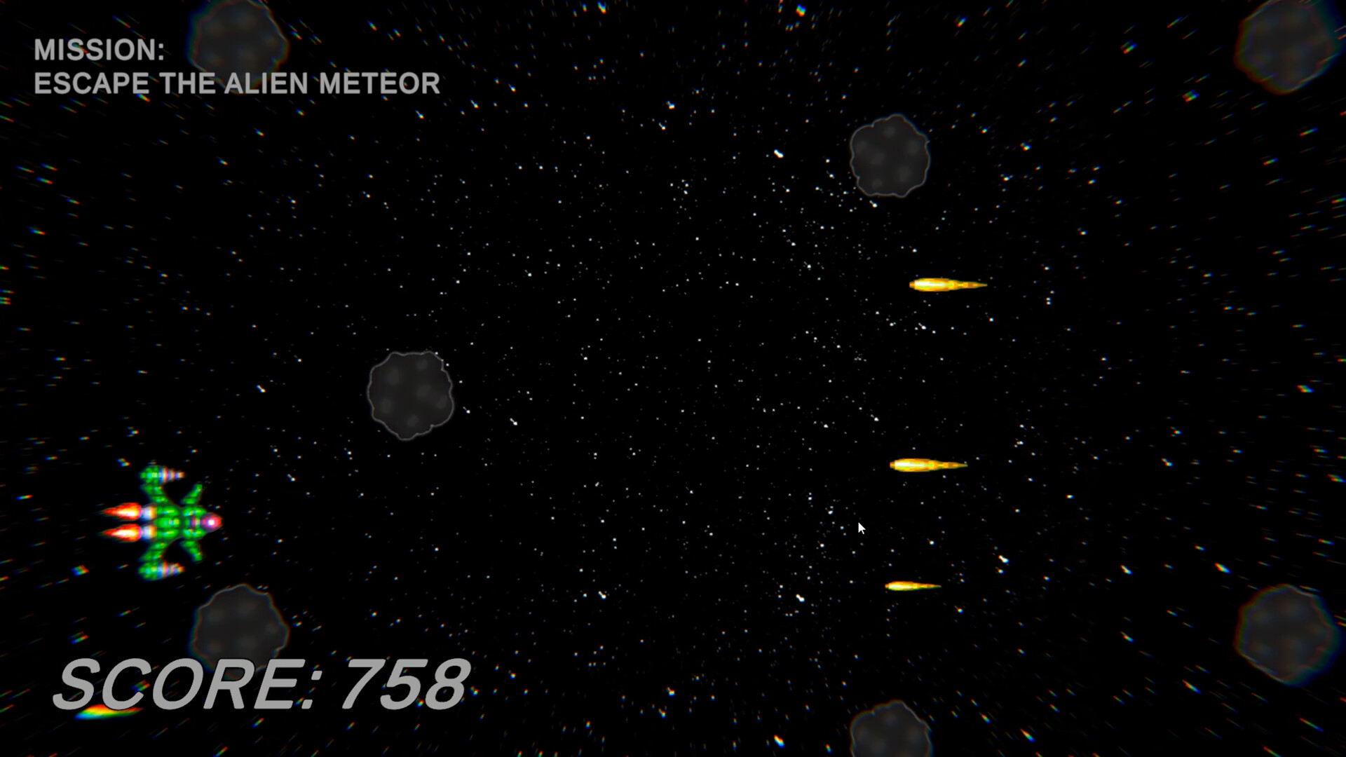 Alien Meteor Escape screenshot #1