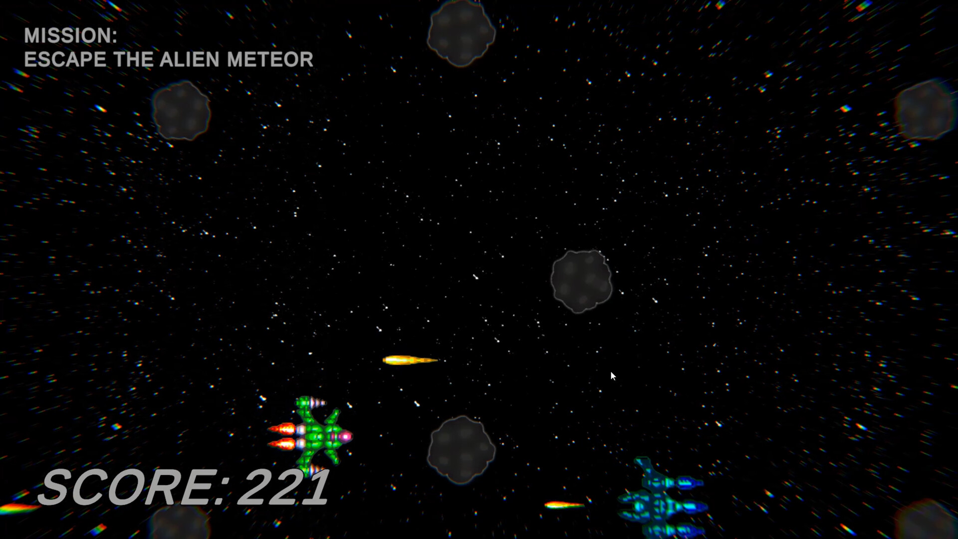 Alien Meteor Escape screenshot #4
