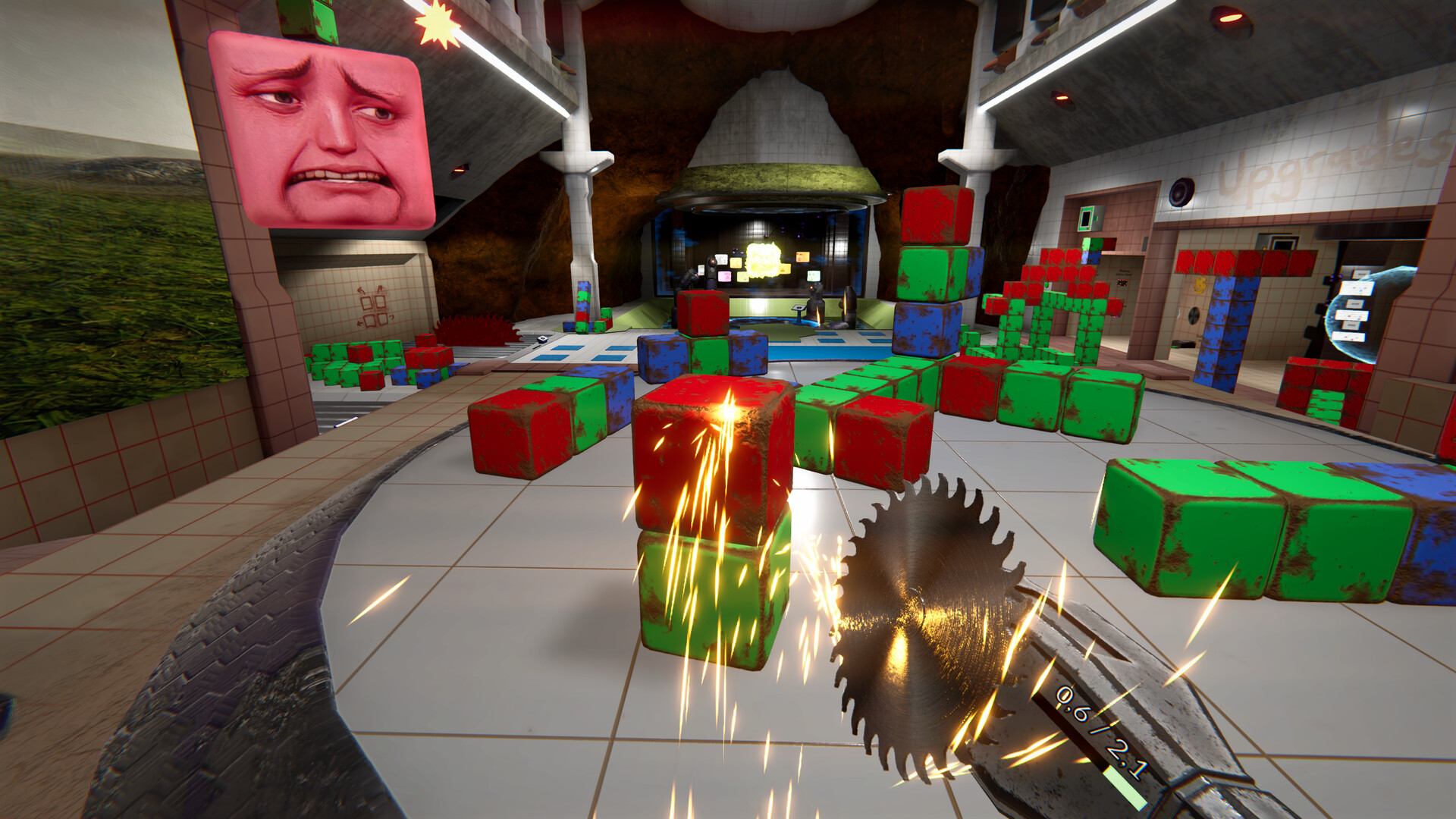 Cube Grinder Factory screenshot 1