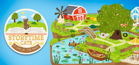 Storytime Cats - A Day At The Park header art