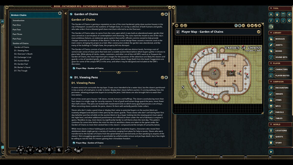 Fantasy Grounds - Pathfinder Modules: Broken Chains screenshot 4