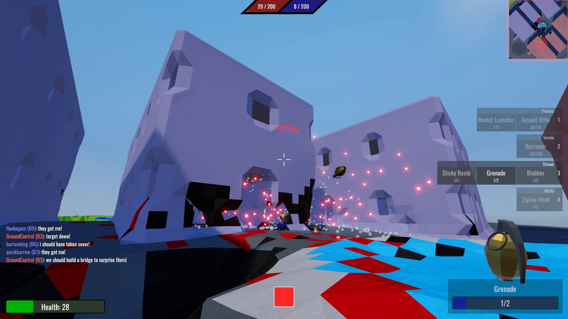 Beards vs. Claws screenshot #1