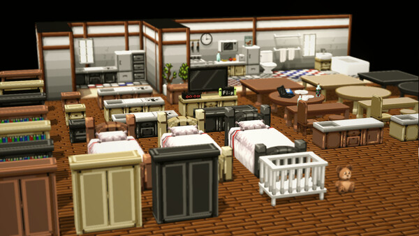 RPG Developer Bakin PixelScapes Modern Interior Pack