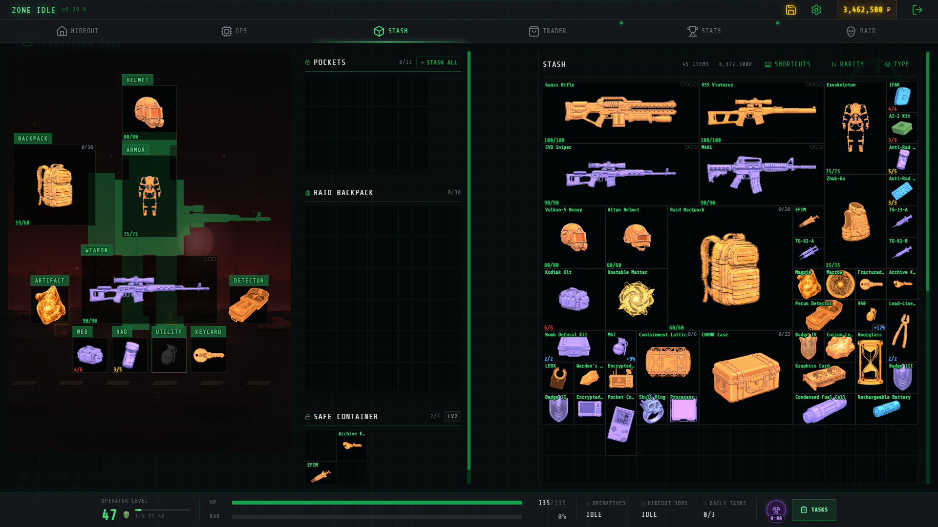 Zone Idle screenshot 1