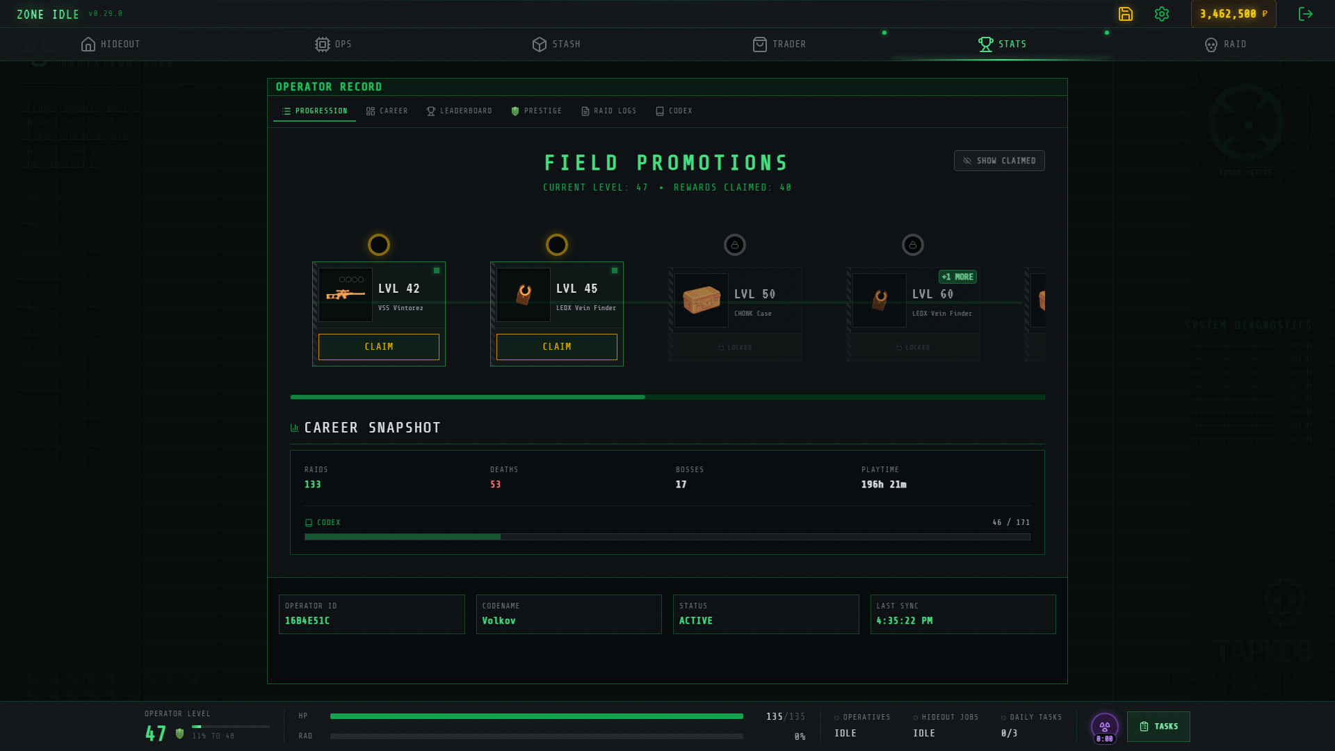 Zone Idle screenshot 2