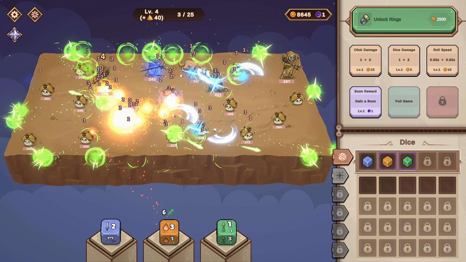 Desktop Nard: Dice Idle screenshot