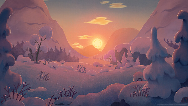 Moomintroll: Winter's Warmth - Wallpapers for PC & mobile