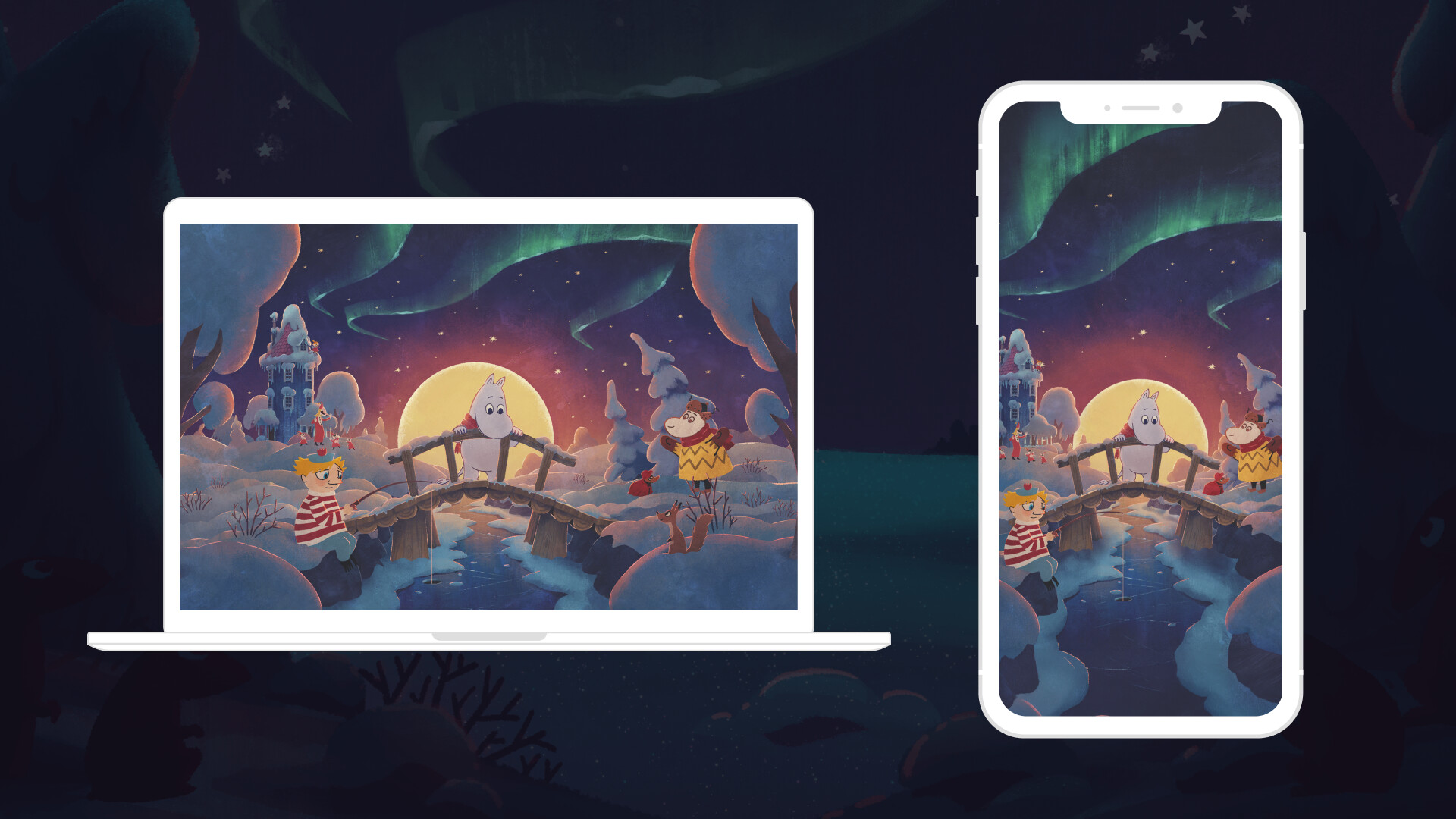 Moomintroll: Winter's Warmth - Wallpapers for PC & mobile Featured Screenshot #1