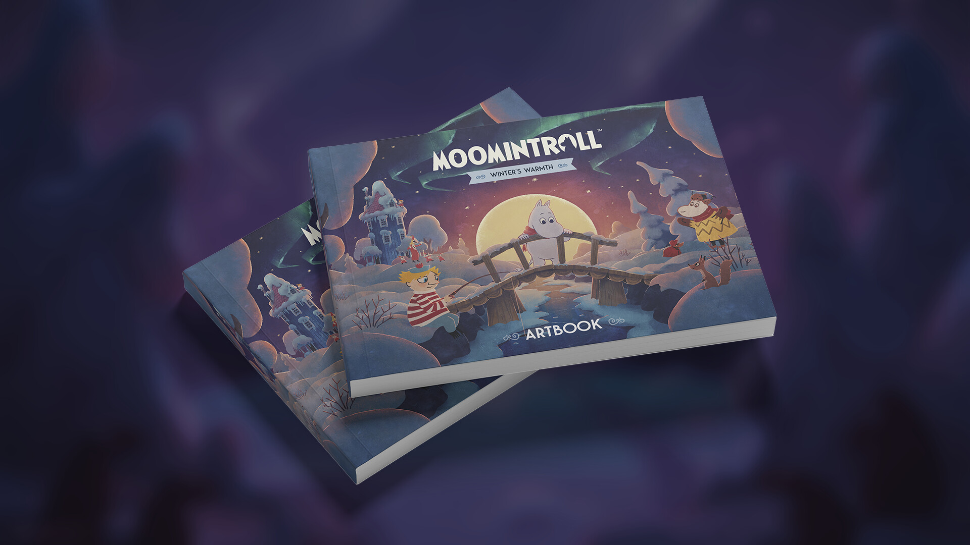 Moomintroll: Winter's Warmth - Digital Artbook Featured Screenshot #1